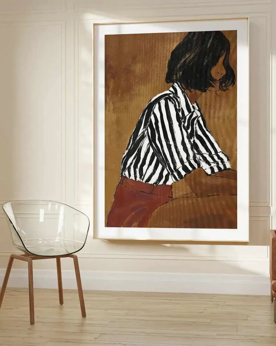 Let It Go by Design Fabrikken Art Print from Olive et Oriel where you can shop wallpaper and artworks online