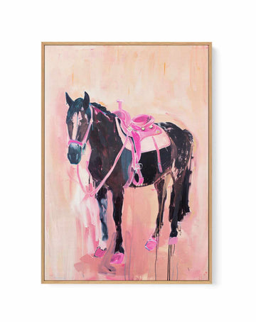 Let's Ride | Framed Canvas Art Print from Olive et Oriel where you can shop wallpaper and artworks online
