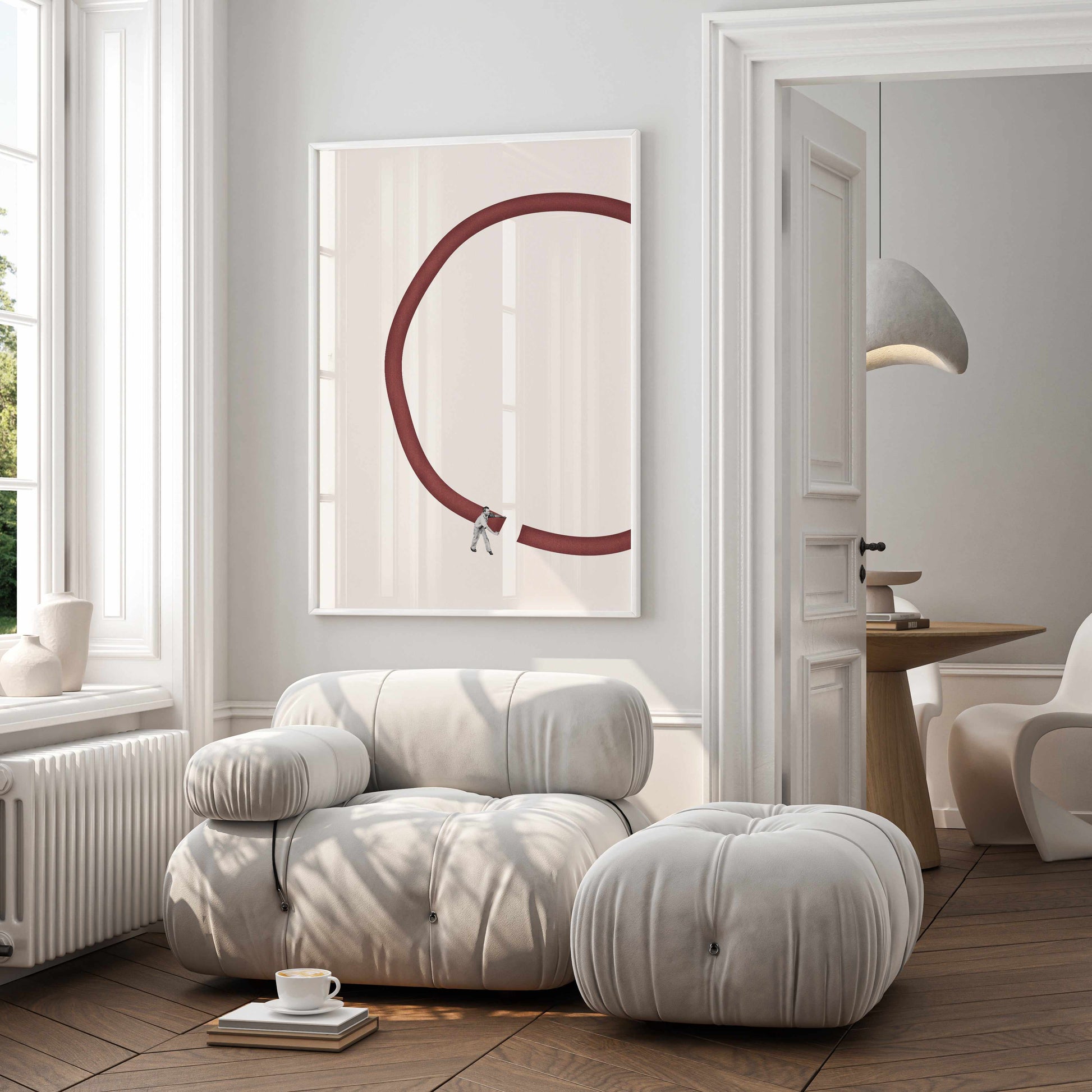 Let's Reconnect By Maarten Leon | Art Print from Olive et Oriel where you can shop wallpaper and artworks online