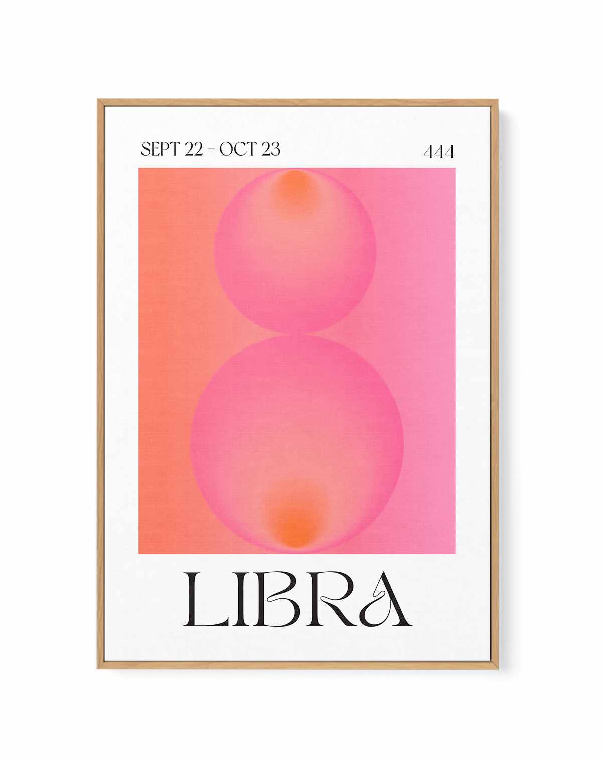 Libra by Valeria Castillo | Framed Canvas Art Print