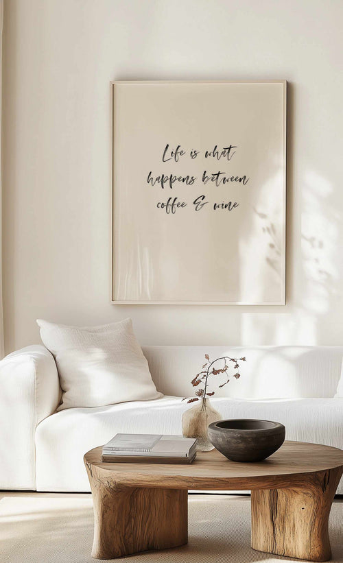 Life Is What Happens... Art Print