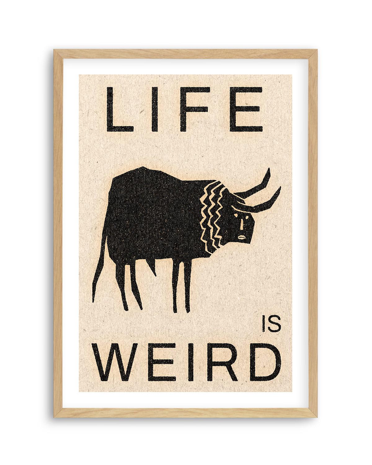 Life is Weird by David Schmitt Art Print