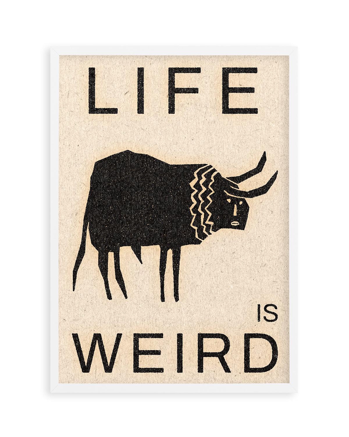 Life is Weird by David Schmitt Art Print