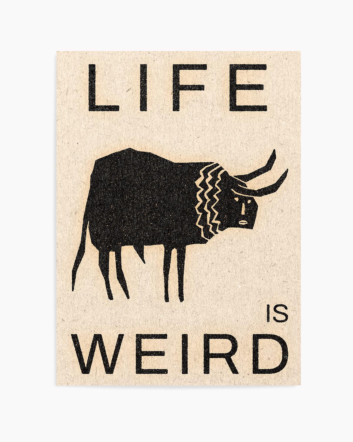 Life is Weird by David Schmitt Art Print