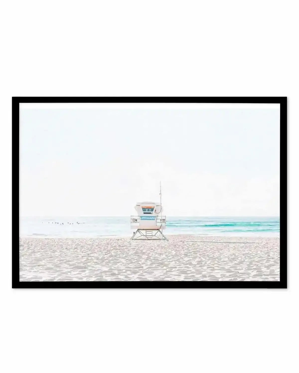 Lifeguard Tower | Bondi Art Print from Olive et Oriel where you can shop wallpaper and artworks online