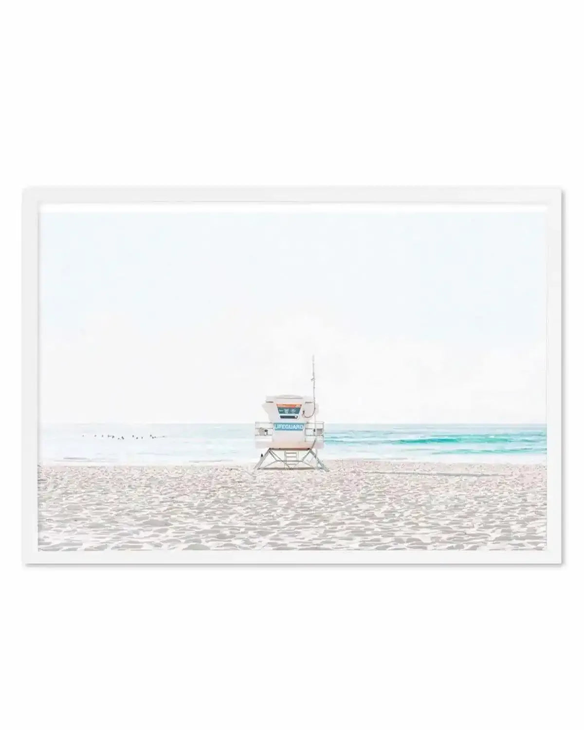 Lifeguard Tower | Bondi Art Print from Olive et Oriel where you can shop wallpaper and artworks online