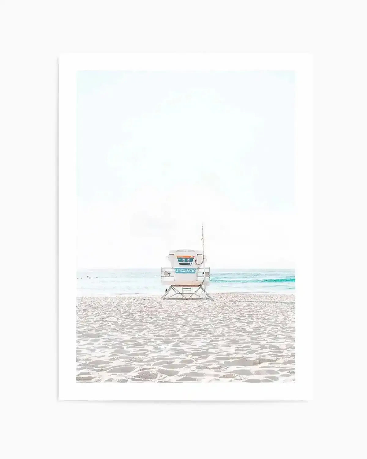 Lifeguard Tower, Bondi PT Art Print from Olive et Oriel where you can shop wallpaper and artworks online
