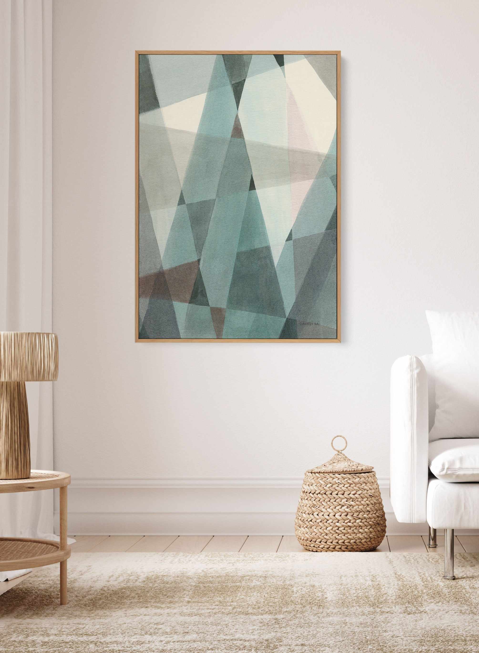 Light Angle II | Framed Canvas Art Print