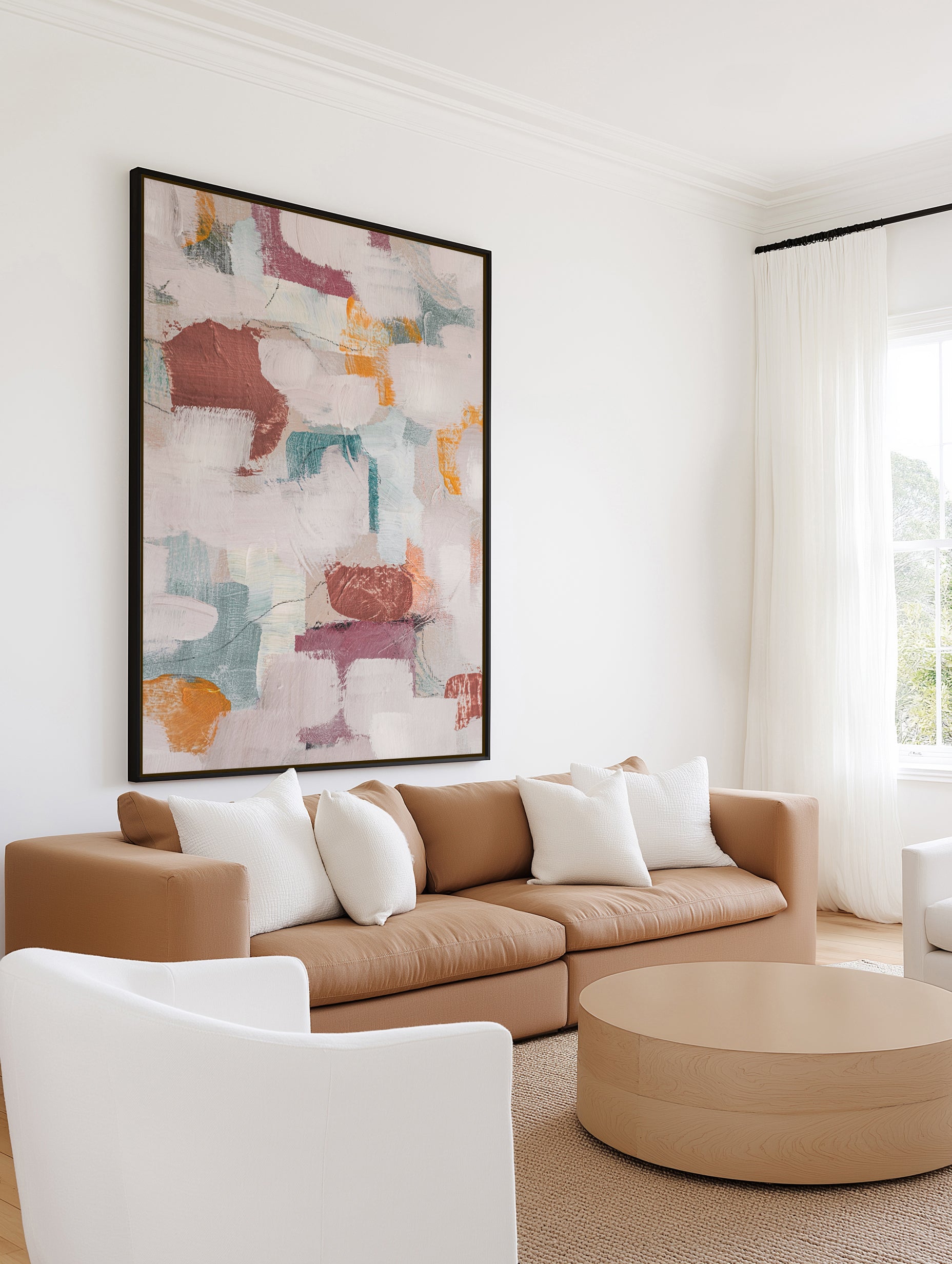 Light Color Love 1 by Judson Lee | Framed Canvas Art Print