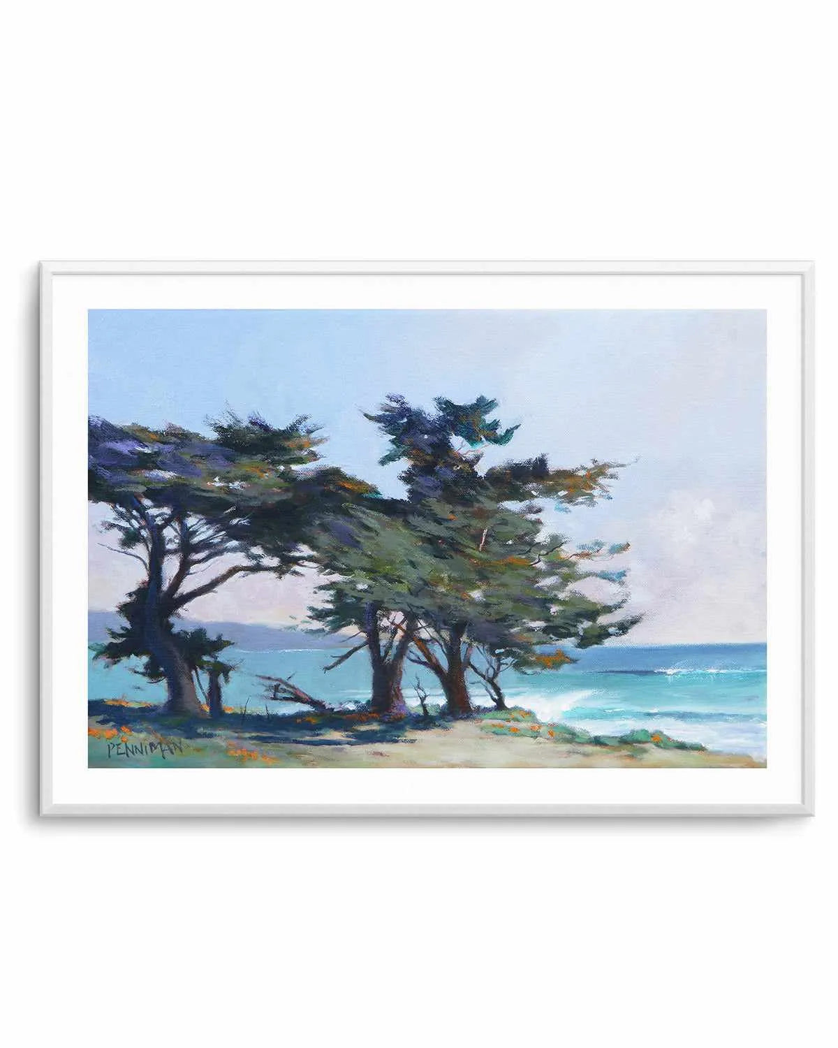 Lighthouse Field II by Ed Penniman Art Print from Olive et Oriel where you can shop wallpaper and artworks online