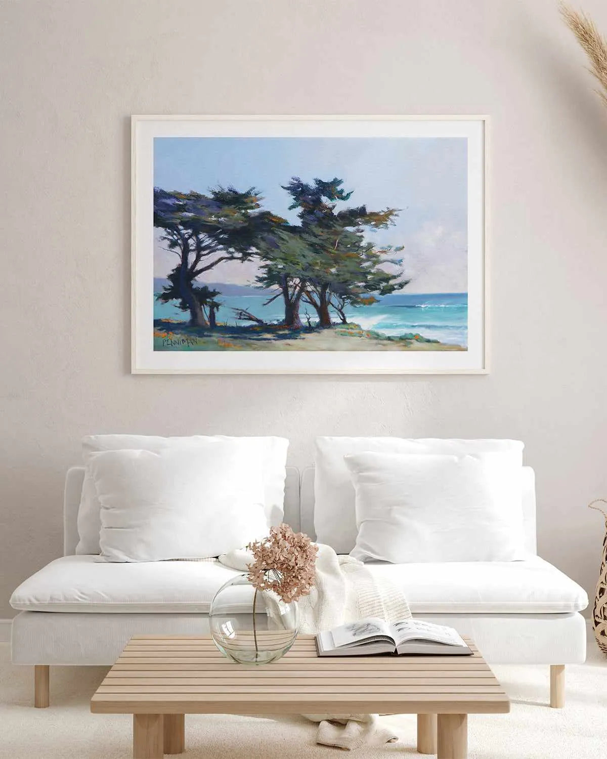 Lighthouse Field II by Ed Penniman Art Print from Olive et Oriel where you can shop wallpaper and artworks online