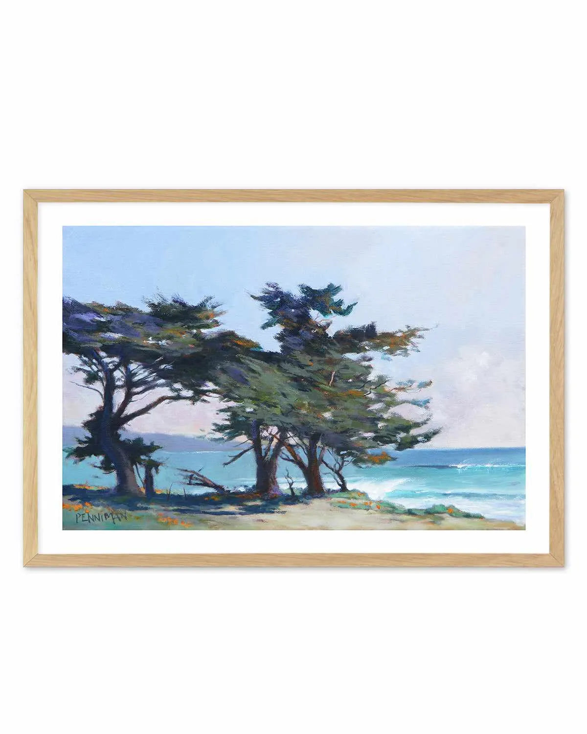 Lighthouse Field II by Ed Penniman Art Print from Olive et Oriel where you can shop wallpaper and artworks online