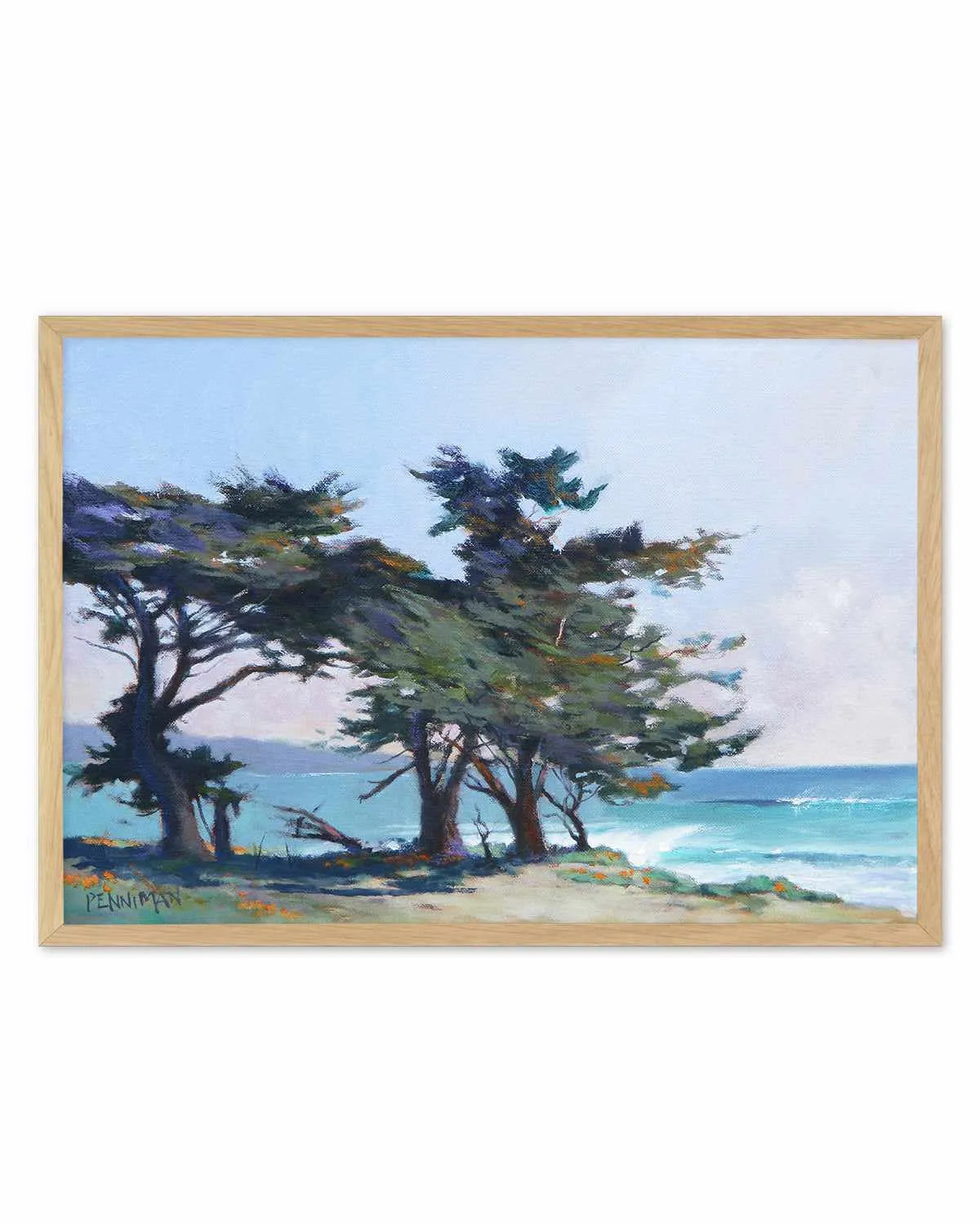 Lighthouse Field II by Ed Penniman Art Print from Olive et Oriel where you can shop wallpaper and artworks online