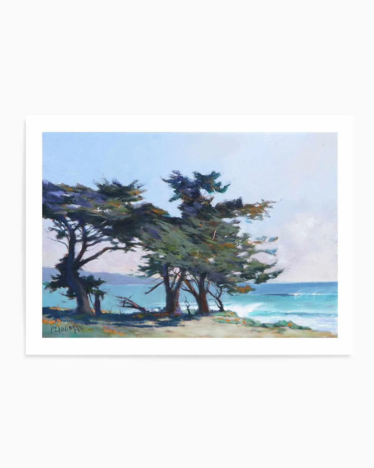 Lighthouse Field II by Ed Penniman Art Print from Olive et Oriel where you can shop wallpaper and artworks online