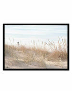 Lighthouse in the Dunes Art Print