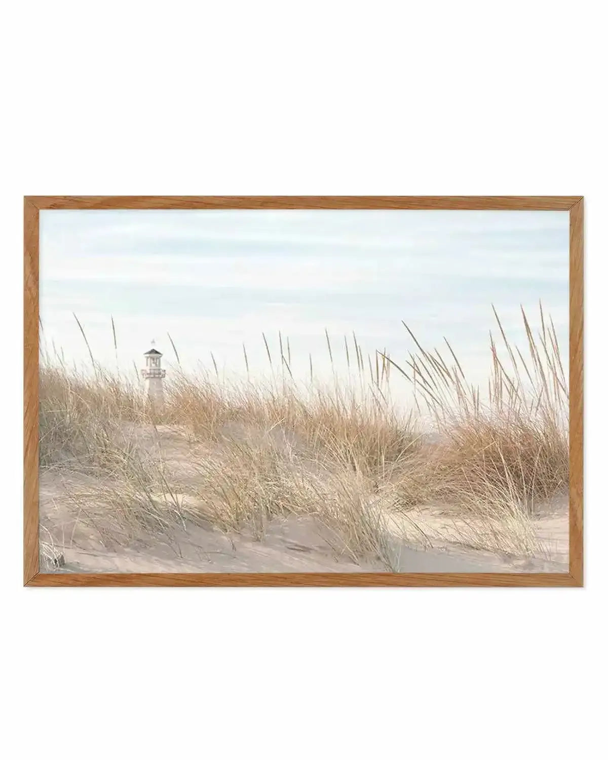 Lighthouse in the Dunes Art Print from Olive et Oriel where you can shop wallpaper and artworks online
