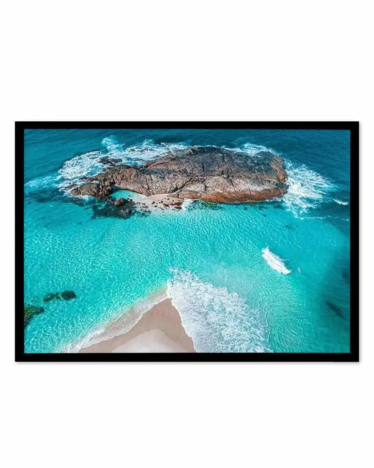 Lights Beach From Above Denmark LS | Aerial Photo Wall Art Print from Olive et Oriel where you can shop wallpaper and artworks online