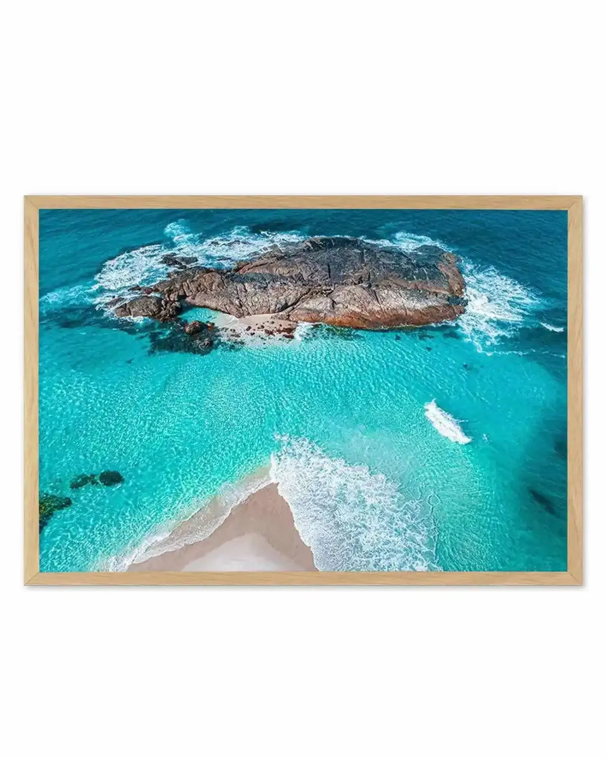 Lights Beach From Above Denmark LS | Aerial Photo Wall Art Print from Olive et Oriel where you can shop wallpaper and artworks online