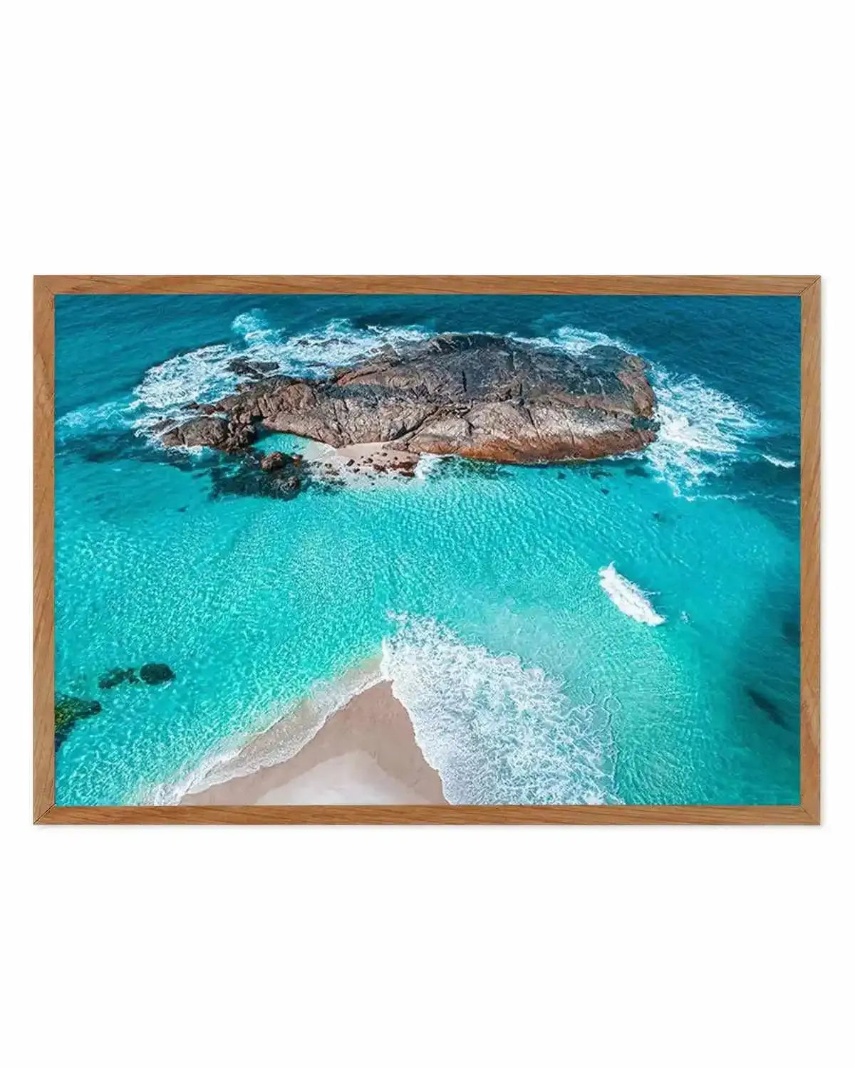 Lights Beach From Above Denmark LS | Aerial Photo Wall Art Print from Olive et Oriel where you can shop wallpaper and artworks online