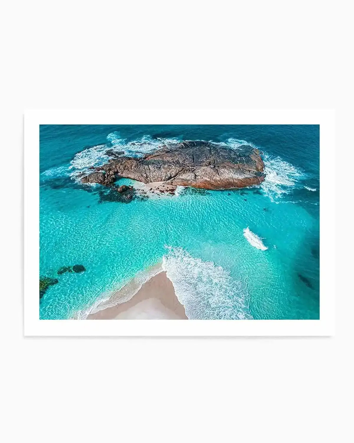 Lights Beach From Above Denmark LS | Aerial Photo Wall Art Print from Olive et Oriel where you can shop wallpaper and artworks online