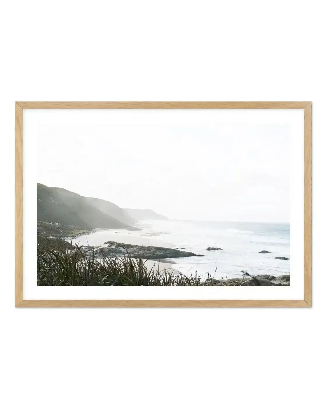 Lights Beach LS | Denmark WA Art Print-PRINT-Olive et Oriel-Olive et Oriel-A5 | 5.8" x 8.3" | 14.8 x 21cm-Oak-With White Border-Buy-Australian-Art-Prints-Online-with-Olive-et-Oriel-Your-Artwork-Specialists-Austrailia-Decorate-With-Coastal-Photo-Wall-Art-Prints-From-Our-Beach-House-Artwork-Collection-Fine-Poster-and-Framed-Artwork