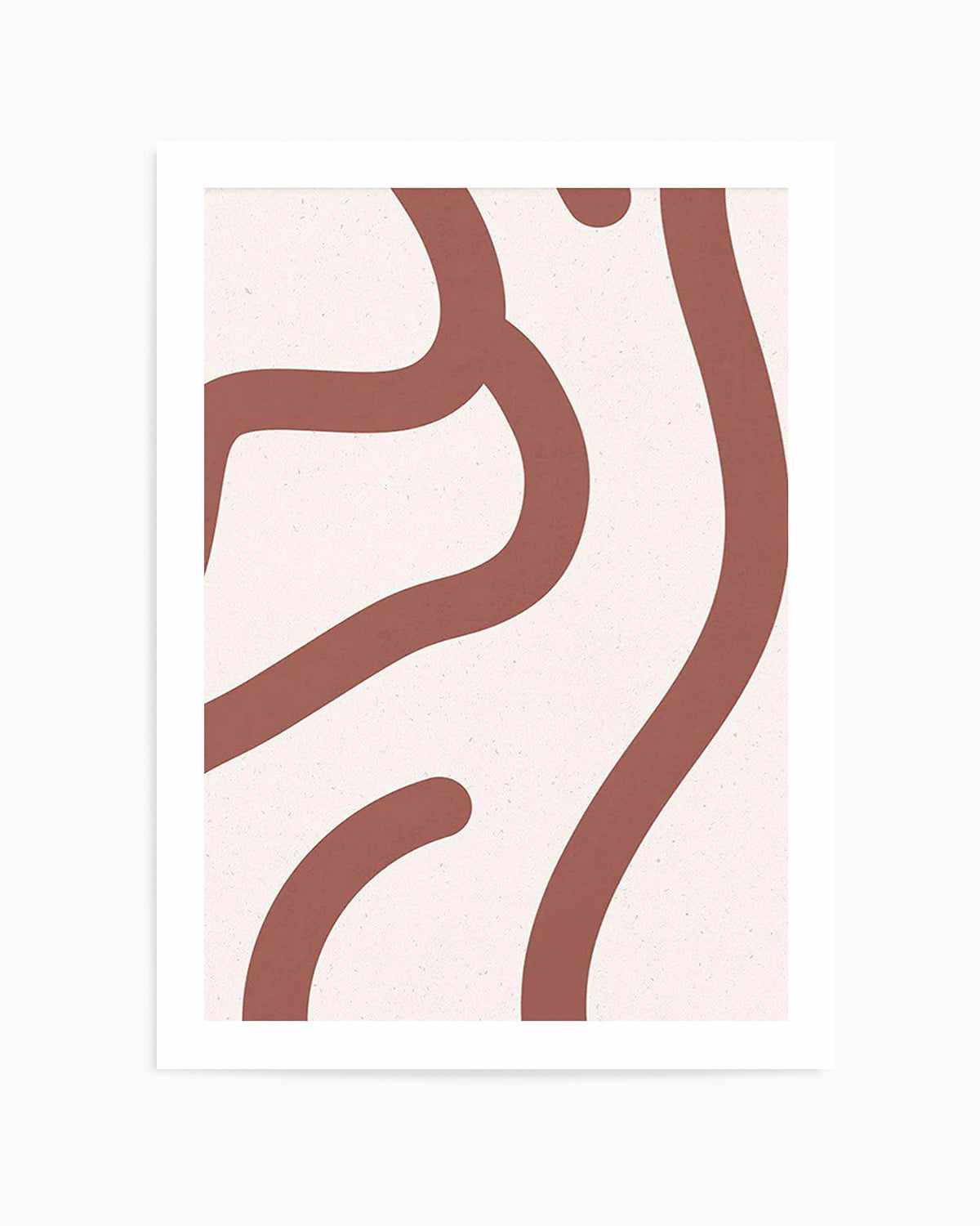 Lignes de Pliage III Art Print