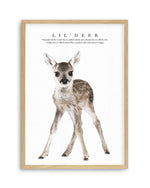 Lil' Deer Art Print