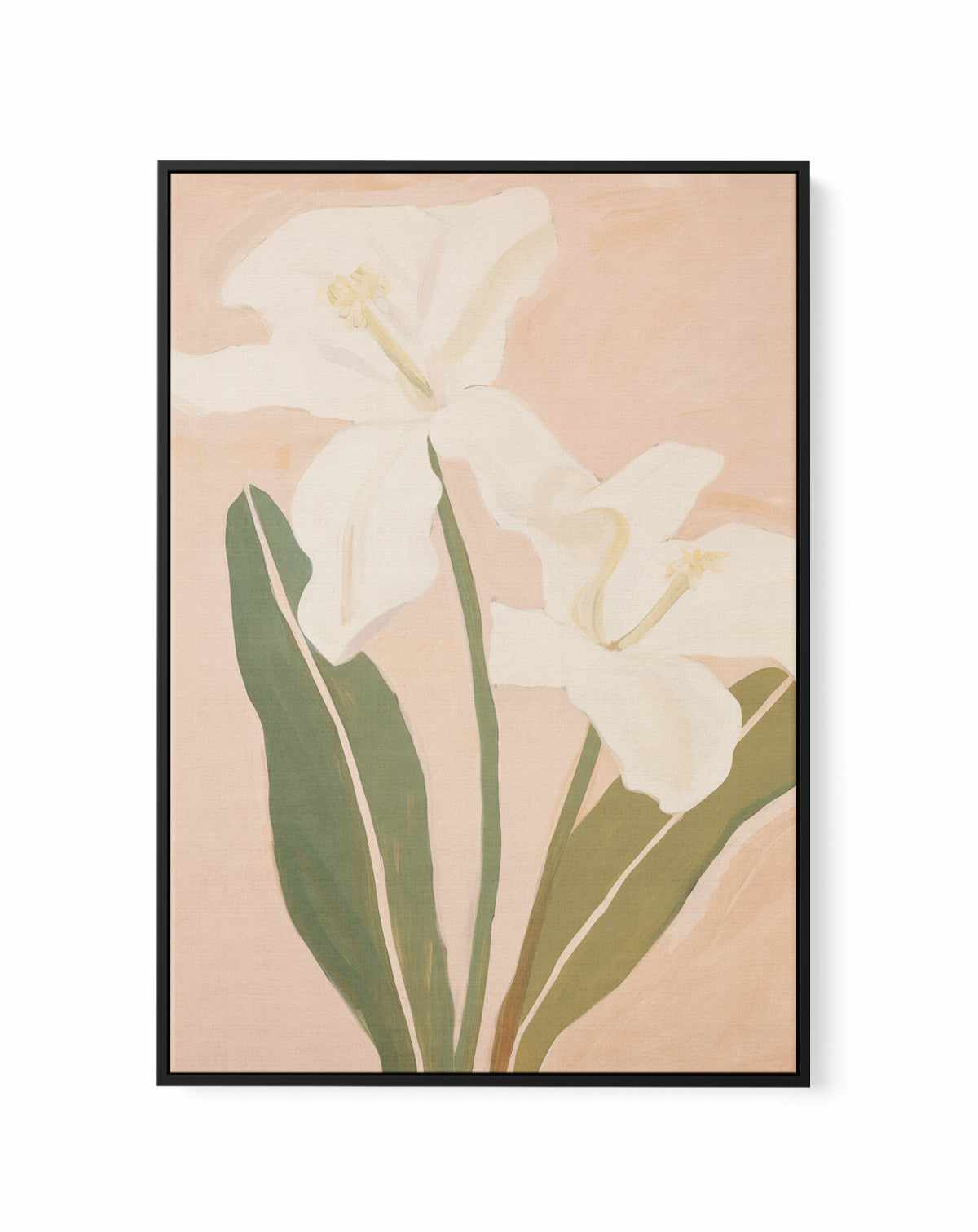 Lily II | Framed Canvas Art Print