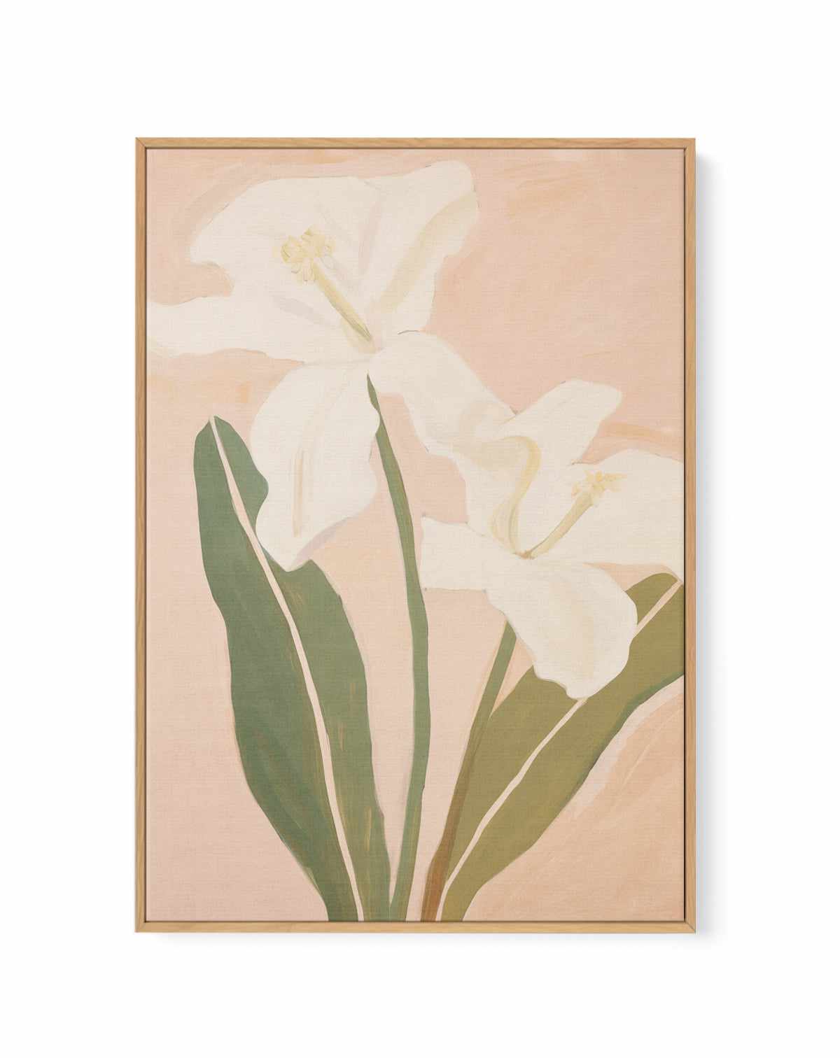 Lily II | Framed Canvas Art Print