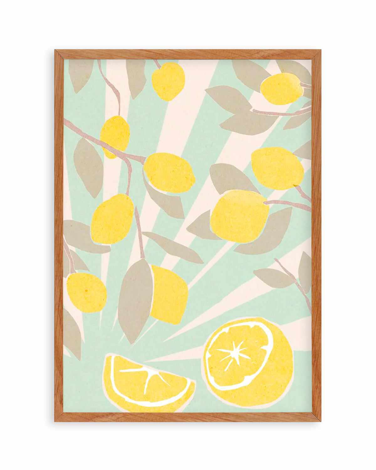 Limon en Menta II Art Print