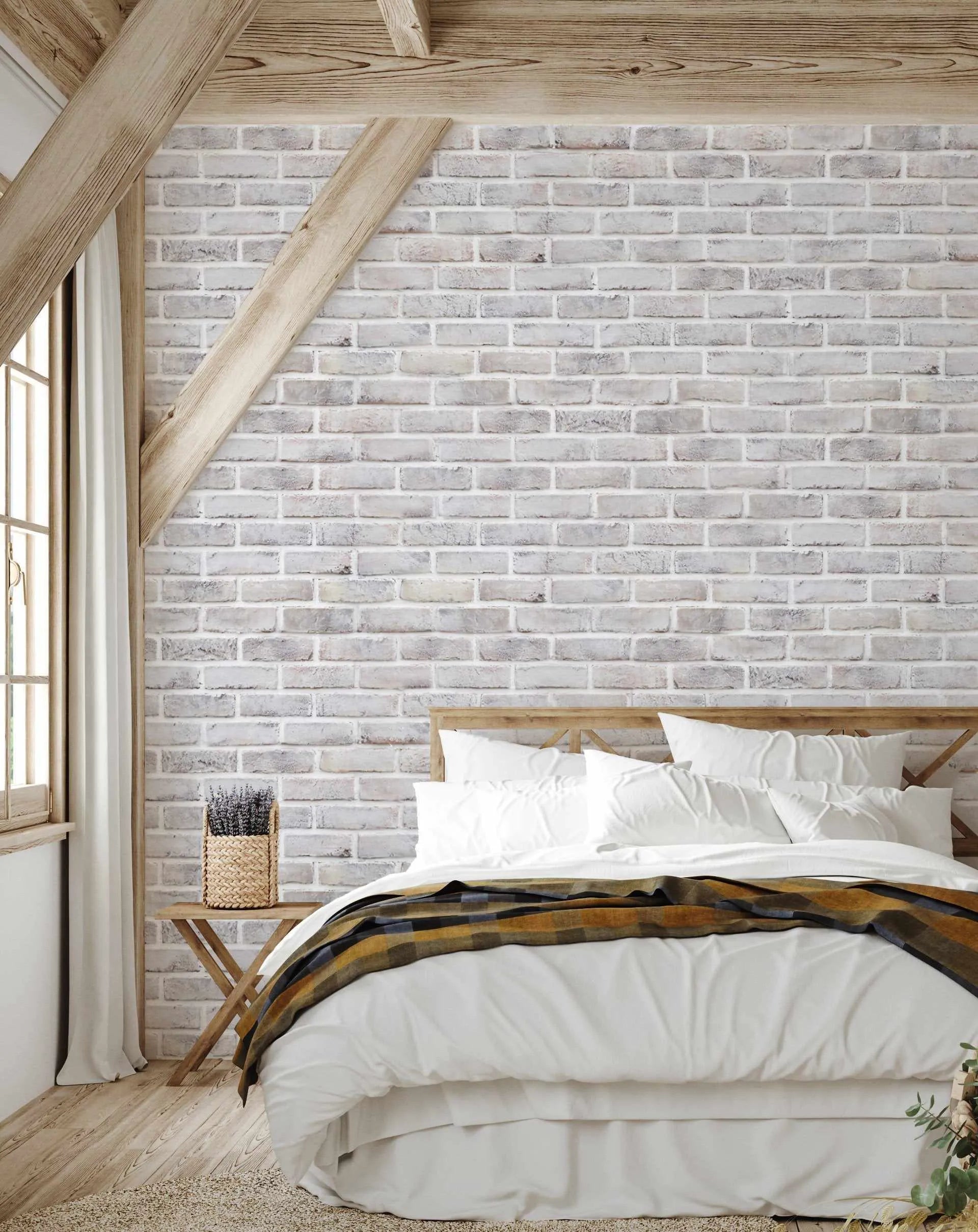 Lime Washed Brick Wallpaper-Wallpaper-Buy Kids Removable Wallpaper Online Our Custom Made Children√¢‚Ç¨‚Ñ¢s Wallpapers Are A Fun Way To Decorate And Enhance Boys Bedroom Decor And Girls Bedrooms They Are An Amazing Addition To Your Kids Bedroom Walls Our Collection of Kids Wallpaper Is Sure To Transform Your Kids Rooms Interior Style From Pink Wallpaper To Dinosaur Wallpaper Even Marble Wallpapers For Teen Boys Shop Peel And Stick Wallpaper Online Today With Olive et Oriel