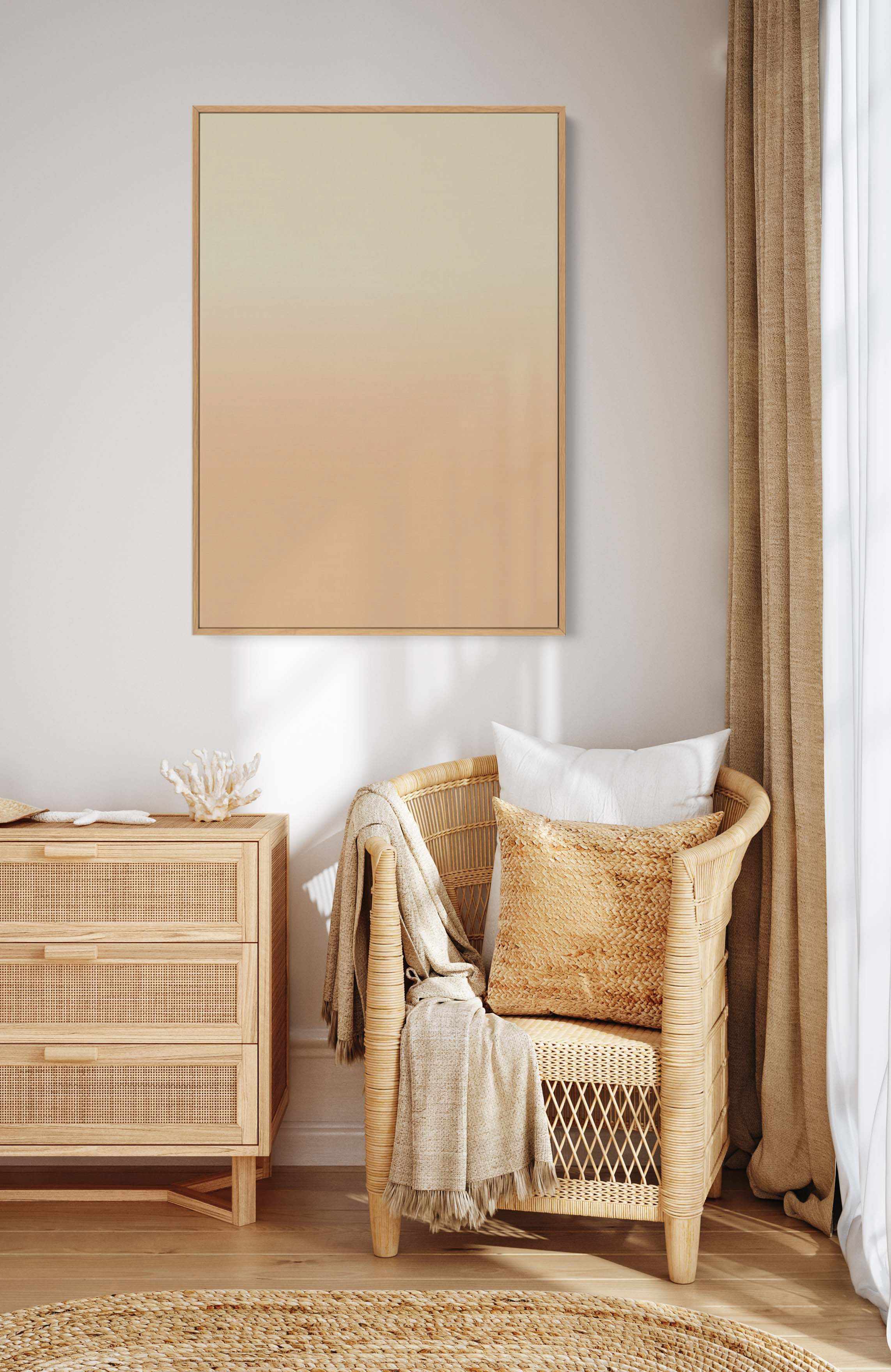 Limestone - The Faded Collection | Framed Canvas Art Print from Olive et Oriel where you can shop wallpaper and artworks online