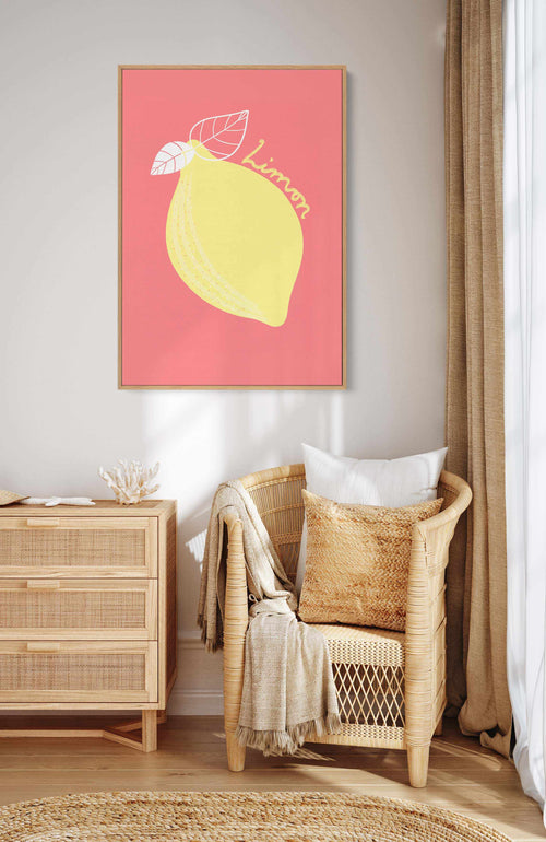 Limon By Athene Fritsch | Framed Canvas Art Print