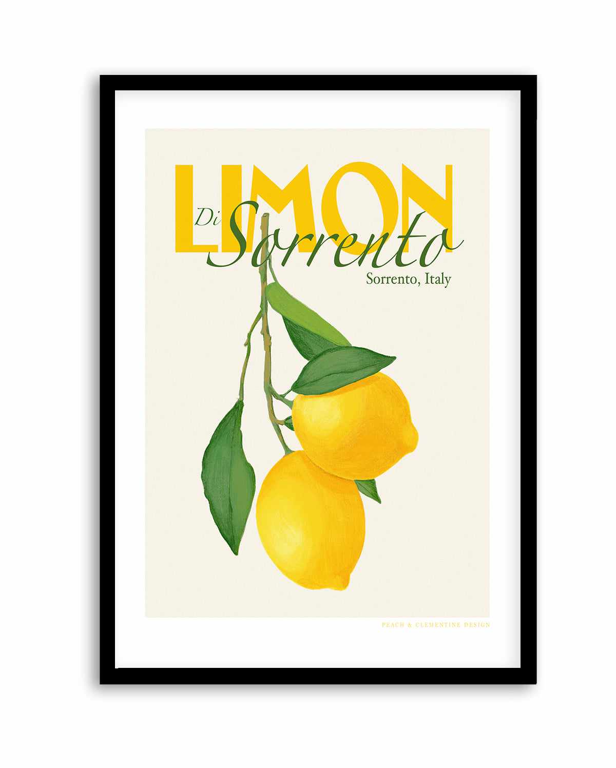 Limon Di Sorrento by Jenny Liz Rome | Art Print from Olive et Oriel where you can shop wallpaper and artworks online