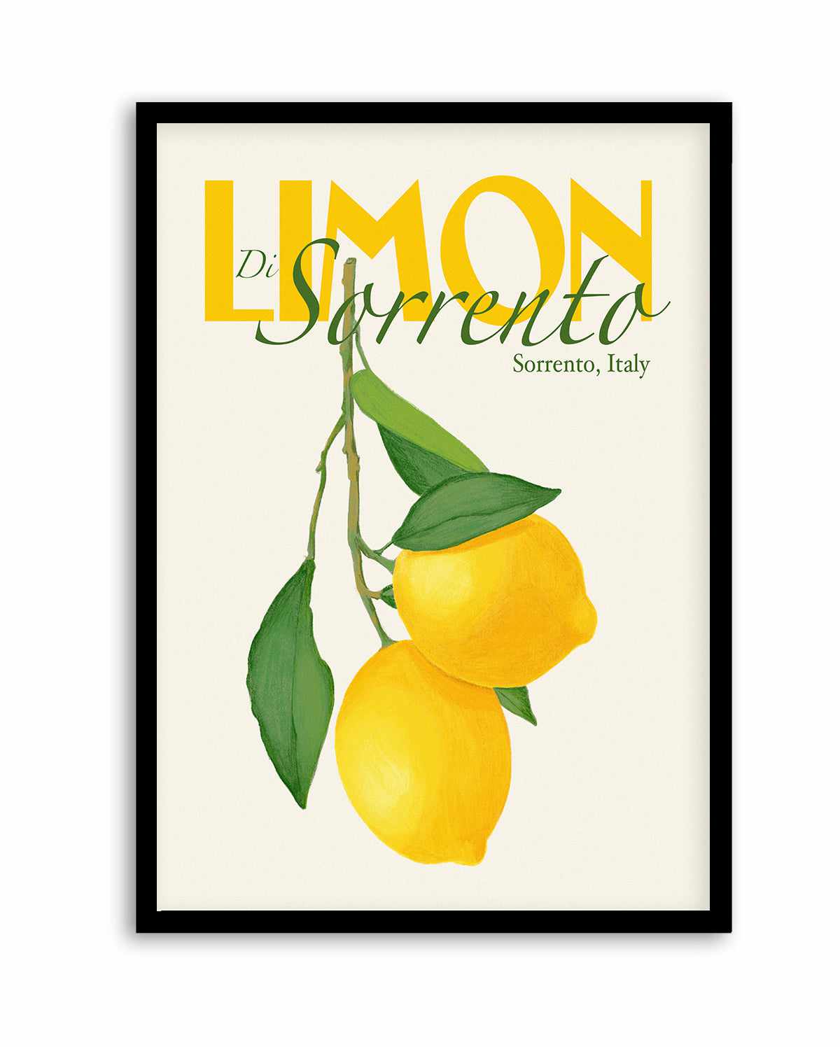 Limon Di Sorrento by Jenny Liz Rome | Art Print from Olive et Oriel where you can shop wallpaper and artworks online