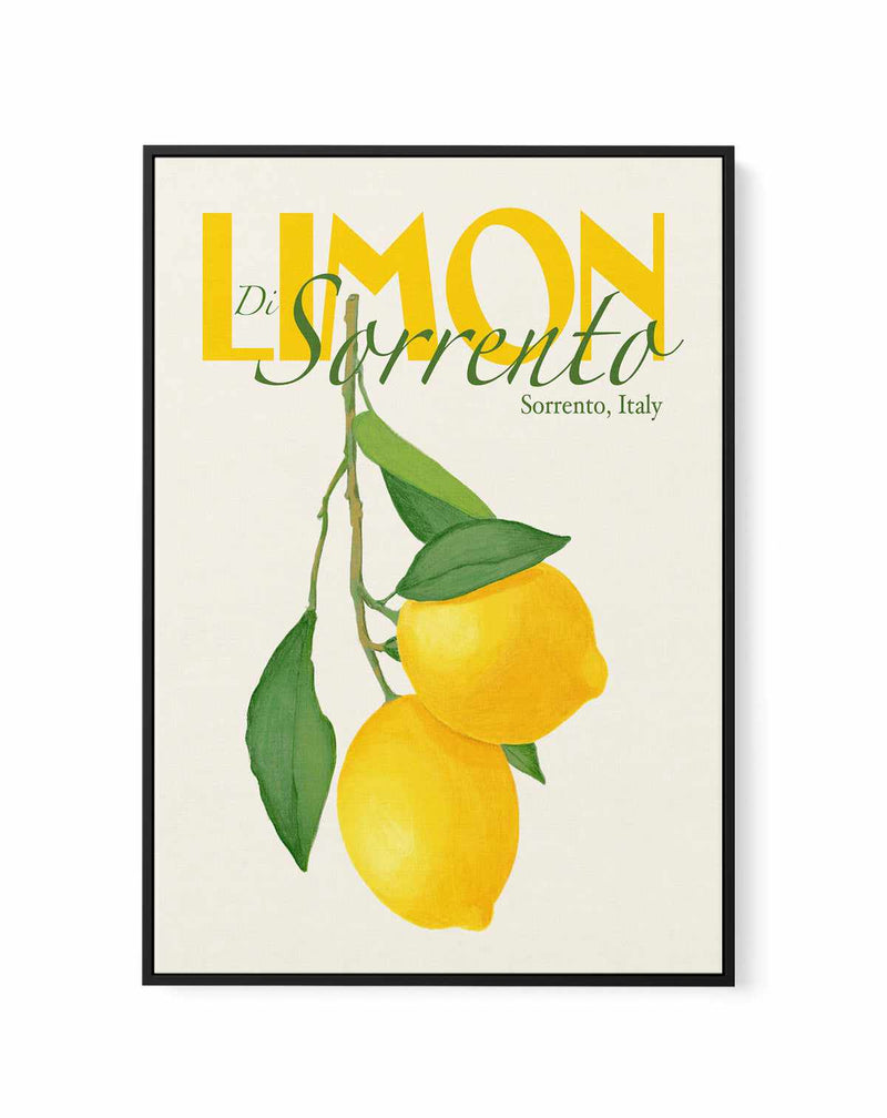 Limon Di Sorrento by Jenny Liz Rome | Framed Canvas Art Print