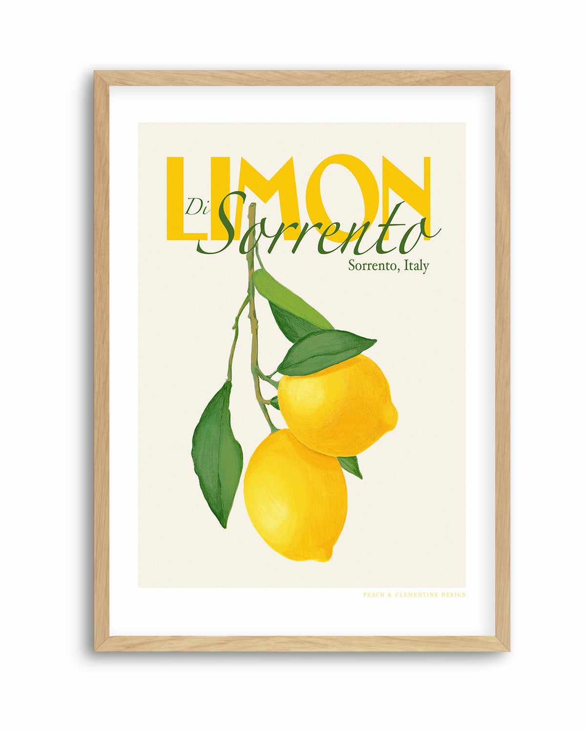 Limon Di Sorrento by Jenny Liz Rome | Art Print from Olive et Oriel where you can shop wallpaper and artworks online