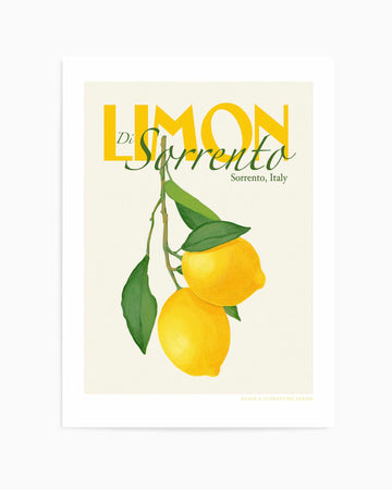 Limon Di Sorrento by Jenny Liz Rome | Art Print from Olive et Oriel where you can shop wallpaper and artworks online