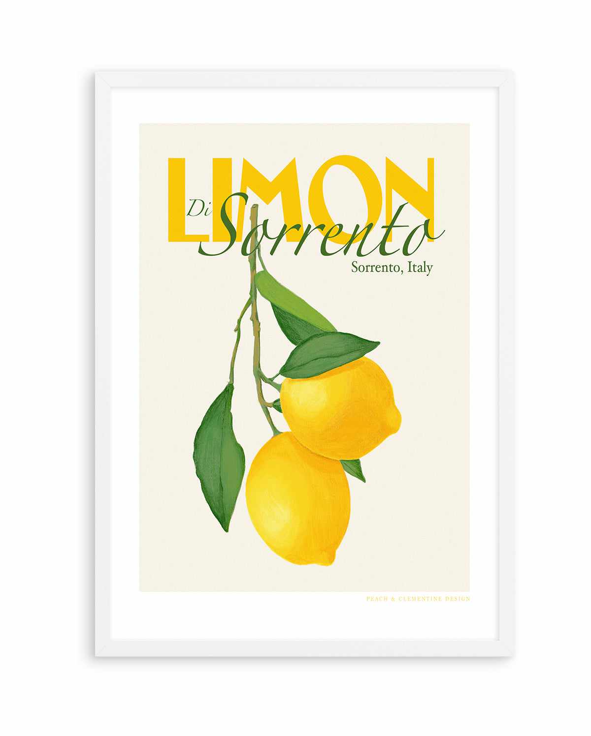 Limon Di Sorrento by Jenny Liz Rome | Art Print from Olive et Oriel where you can shop wallpaper and artworks online