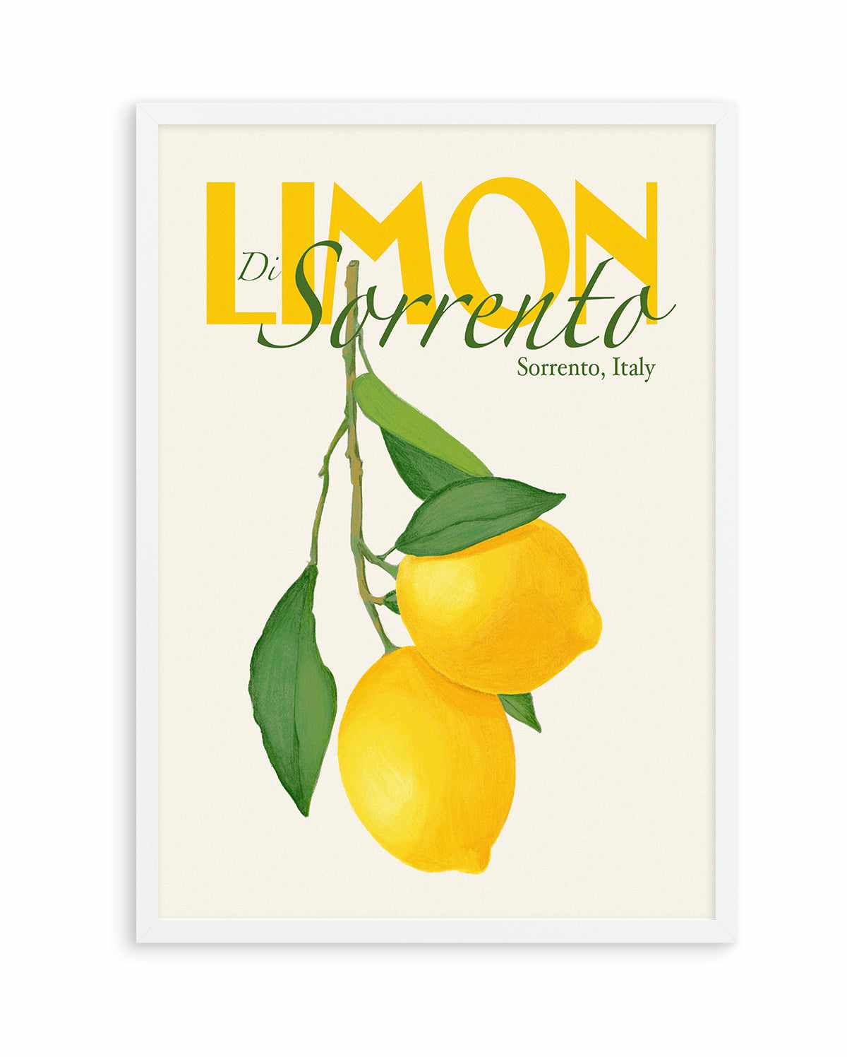 Limon Di Sorrento by Jenny Liz Rome | Art Print from Olive et Oriel where you can shop wallpaper and artworks online
