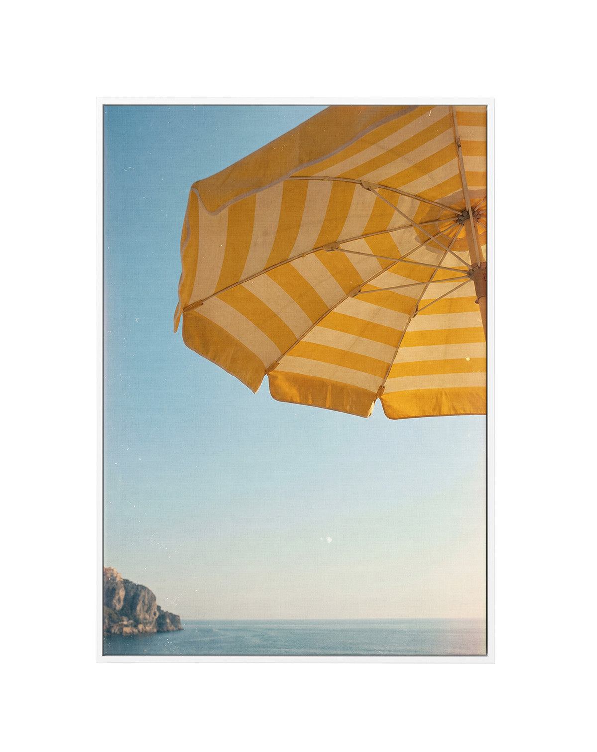 Limoncello Skies | Framed Canvas Art Print