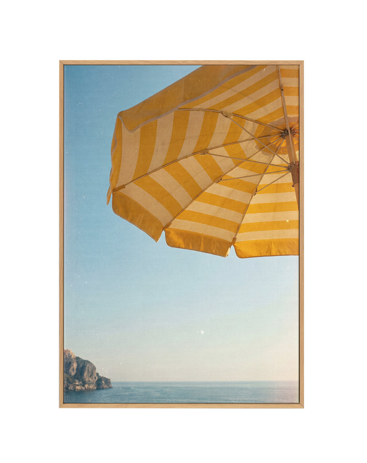 Limoncello Skies | Framed Canvas Art Print