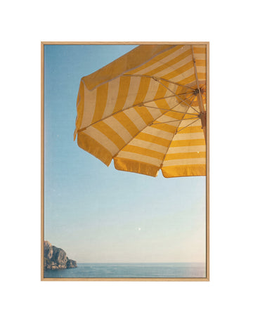 Limoncello Skies | Framed Canvas Wall Art