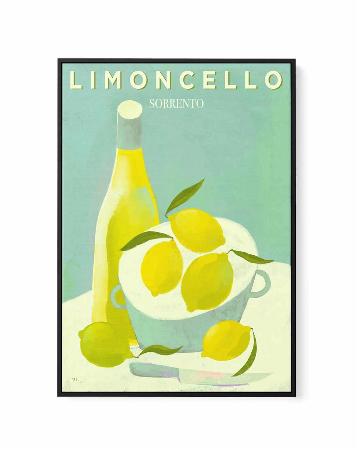 Limoncello Sorentto by Marco Marella | Framed Canvas Art Print from Olive et Oriel where you can shop wallpaper and artworks online