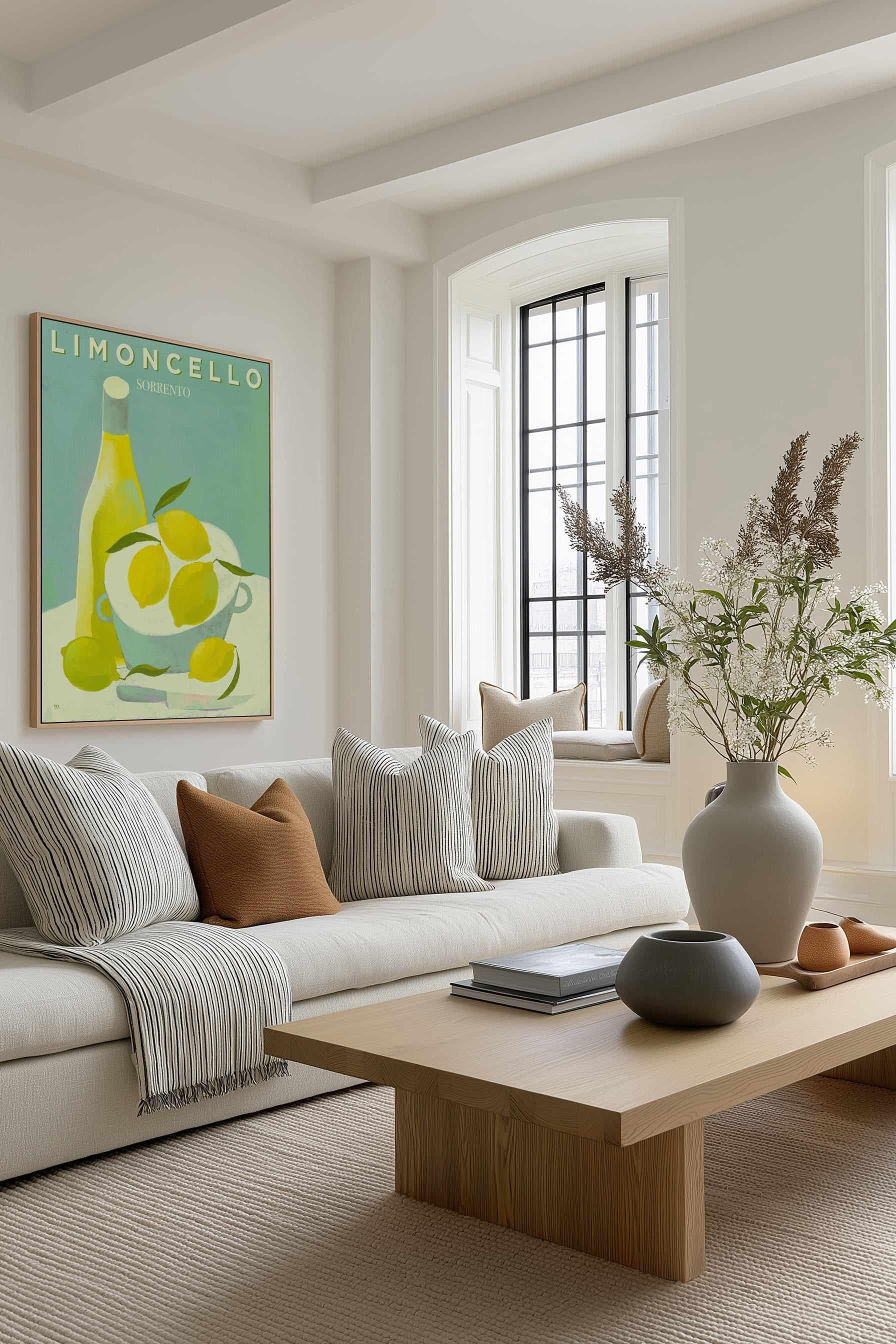 Limoncello Sorentto by Marco Marella | Framed Canvas Art Print from Olive et Oriel where you can shop wallpaper and artworks online