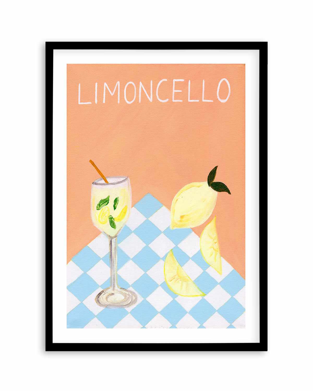 Limoncello by Britney Turner Art Print