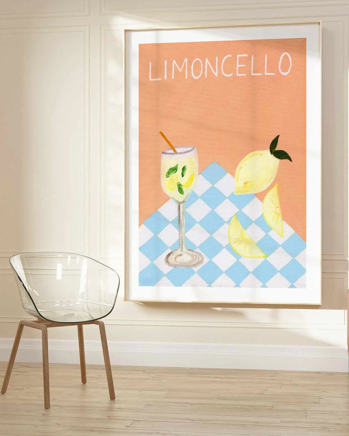 Limoncello by Britney Turner Art Print from Olive et Oriel where you can shop wallpaper and artworks online