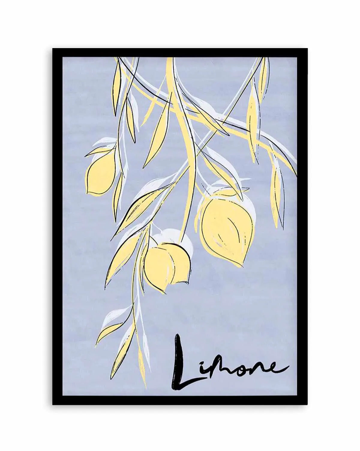 Limone Art Print from Olive et Oriel where you can shop wallpaper and artworks online