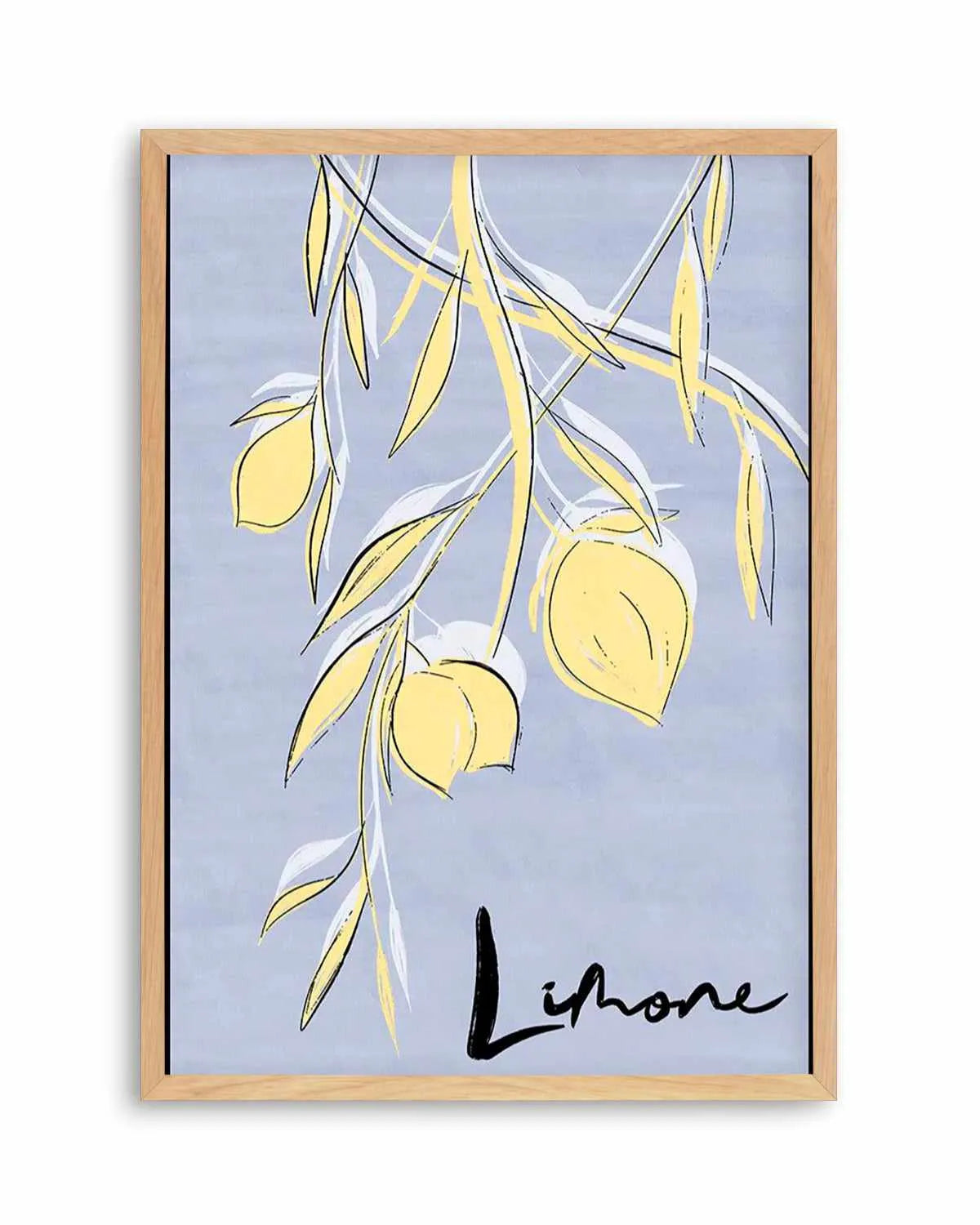 Limone Art Print from Olive et Oriel where you can shop wallpaper and artworks online
