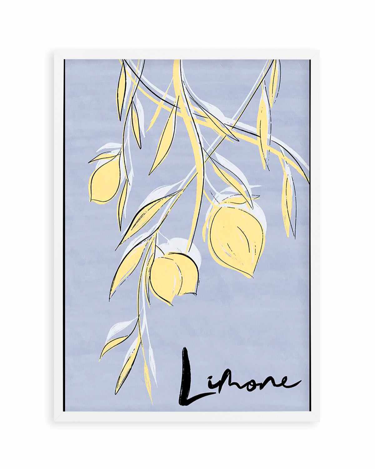 Limone Art Print